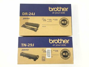 未開封品　　brother ブラザー　　純正品　　　トナーカートリッジ　　ドラムユニット　　TN-29J　　DR-24J　　KI3.001　/04