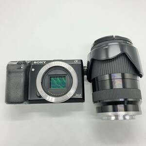 1円〜 4F SONY デジタル一眼カメラ NEX-7 ブラック 軽量 ソニー 動作確認済み レンズ TAMRON 18-200mm VC バッテリー・充電器付き デジカメ