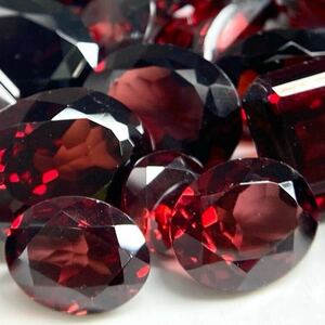 ■天然ガーネットおまとめ■a約250ct 約50g ルース 裸石 宝石 ジュエリー jewelry ガーネット garnet 柘榴石 DD0