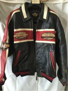 HARLEY　DAVIDSON　メンズ　レザー　ジャケット　中古