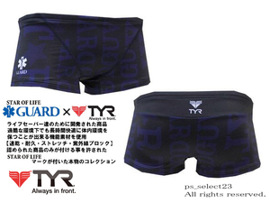 0130 ★ 新品 未使用 水着 競パン ＴＹＲ ライフガード ネイビー Ｌサイズ