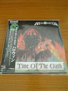 ◆紙ジャケ HELLOWEEN/THE TIME OF THE OATH◆リマスター 2CD仕様 ハロウィン 美品◆