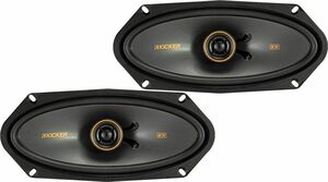 ■USA Audio■キッカー Kicker 最新型KSC4100 (47KSC41004) 10ｘ25cm(4ｘ10インチ) Max.150W ●保証付●税込