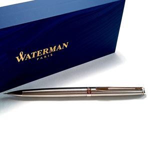 【wms13】WATERMAN　ウォーターマン　シャープペンシル　メトロポリタン エッセンシャル ステンレススチールCT シルバー×シルバー 0.5mm