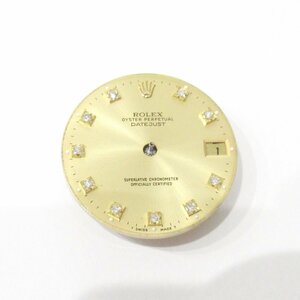 ジャンク品 ROLEX ロレックス デイトジャスト 10P ダイヤモンド ムーブメント ref.68273G cal.2671 ボーイズ シャンパン文字盤