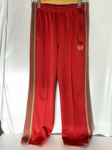 Needles◆22SS/Track Pant Poly Smooth/ボトム/S/ポリエステル/RED/KP220