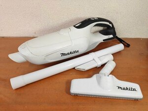 マキタ 充電式クリーナ 18V (本体のみ/バッテリー・充電器別売) CL182FDZW 紙パック式 モータ異音無し 動作確認済みです