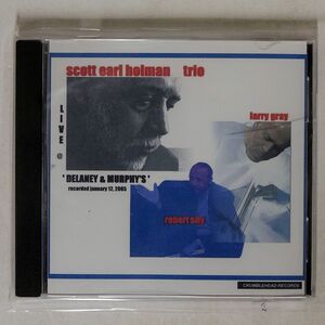 SCOTT EARL HOLMAN TRIO/LIVE AT DELANEY & MURPHY’S/CRUMBLEHEAD SCR030488 CD □