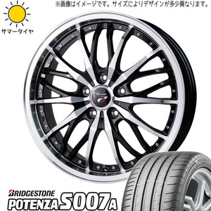 新品 XV フォレスター SH 225/50R18 BS ポテンザ S007A プレシャス HM3 18インチ 7.0J +48 5/100 サマータイヤ ホイール 4本SET