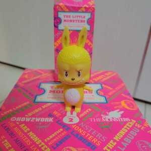 LABUBU grazy yellow ラブラブ イエロー instinctoy pop mart the little monster