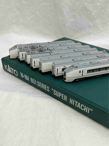 ジャンク [動作確認済] KATO 10-164 SERIES SUPER HITACHI 651系 スーパーひたち 交直両用特急形電車 鉄道模型 Nゲージ 難あり