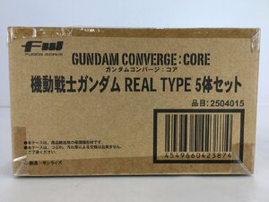 【未開封】 FW GUNDAM CONVERGE：CORE 機動戦士ガンダム REAL TYPE 5体セット プレミアムバンダイ限定 wa◇69