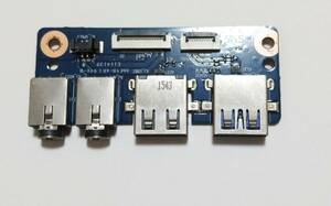 FRONTIER FRNXHM170/KD14 NX SERIES 修理パーツ 送料無料 USB イヤホンジャック 基盤 ユニット