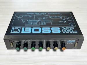 即決 BOSS RCL-10 コンプ/リミッター ノイズゲート COMPRESSOR 日本製　初期型グレーパネル