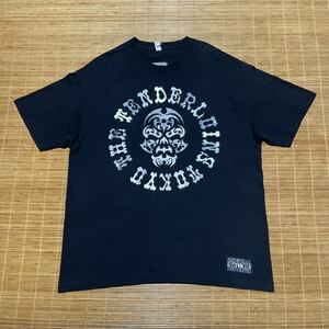 22ss TENDERLOIN テンダーロイン ボルネオ スカル Tシャツ ブラック XL