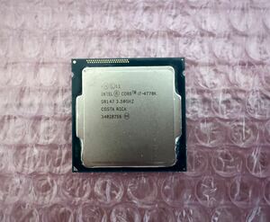 Intel Corei7 4770k 3.5GHz LGA1150 動作確認済み