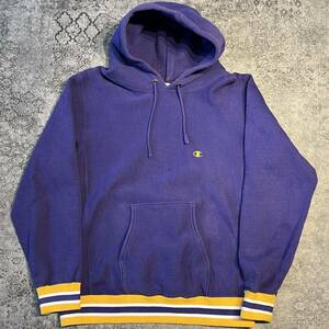 Vintage 00s Champion REVERSE WEAVE Hoodie チャンピオン リバース ウィーブ パーカー 復刻 パープル 2000年代 ヴィンテージ ビンテージ