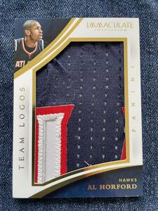 PANINI★2014-15 IMMACULATE COLLECTION★Al Horford★TEAM LOGOS★デカパッチ Patch /14 「L」