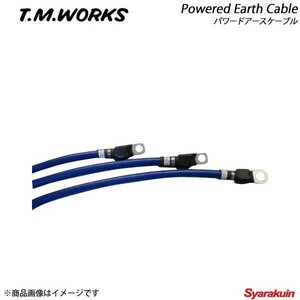 T.M.WORKS ティーエムワークス パワードアースケーブル ルネッサ/プレサージュ/バサラ/プレーリー PNN30/U30/PNM12 KA24/SR20