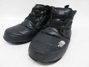 49●a304◎【23.0】中古美品　ザ ノースフェイス　ヌプシ トラクション　NF51487　ブーツ　ブラック　THE NORTH FACE　現状