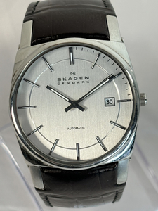 10374-1-SJ22- SKAGEN スカーゲン - 759LSLCJ -メンズ AT 自動巻 アナログ デイト 稼働 