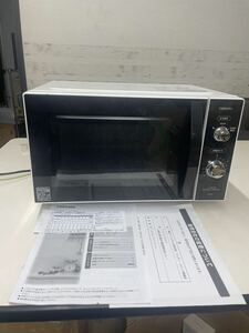 ★東芝 TOSHIBA 電子レンジ ホワイト フラット庫内 ER-SM17 2020年製 ※動作確認済み