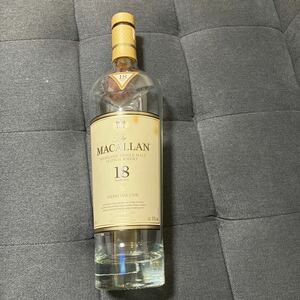 マッカラン　18年　シングルモルト　空瓶