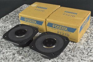 FOSTEX フォステクス FT27D ツイーターユニット ペア【現状渡し品】★F