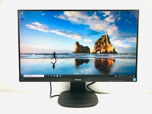 中古動作品　PHILIPS 243S7E 243S7EJMB/11 23.8インチ ワイド液晶ディスプレイ フルHD/IPS/HDMI/DisplayPort