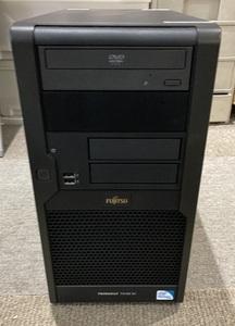 #OG# サーバー 富士通 FUJITSU PRIMERGY TX100 S1 intel Pentium Windows 7 Home Premium HDD 500GB メモリ 1GB #O-211115