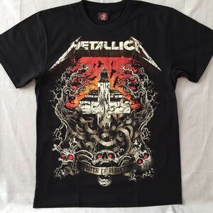 バンドTシャツ メタリカ(METALLICA)w1新品 L