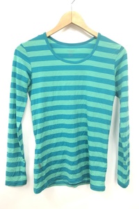 【送料無料】東京)icebreaker アイスブレーカー W Speare Ls Fem Crewe Stripe ITW11572 サイズS ロンT Tee