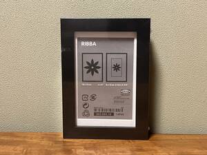 IKEA イケア フォトフレーム 写真立て アート RIBBA リッバ 黒 ブラック シンプル モノトーン インテリア 雑貨 おしゃれ 未開封 未使用