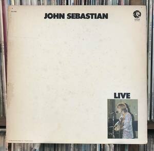 John Sebastian LIVE レコード　USオリジナル盤 ジョン・セバスチャン　