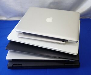 ◎ノートPC まとめ Apple MacBook PRO 東芝 TOSHIBA dynabook B65/J i5-7200U NEC PC-LS350T i3-4100M PC-TW710EBS ジャンク 部品取り