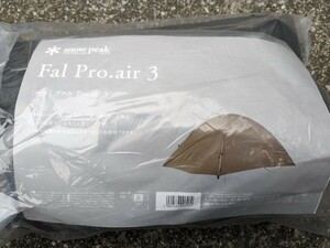 【送料無料:新品:未使用品】★snow peak◆スノーピーク▲ファル Pro. air 3▼SSD-703● 