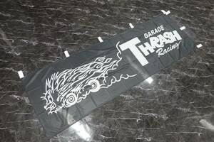 THRASH Racing　スラッシュレーシング 幟　旗　ブラック　黒