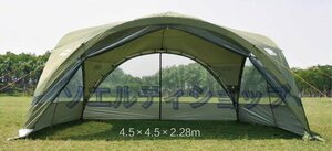 人気★4.5メートル　タープテント　天幕　屋外　日除け　超大型　紫外線防止　簡単キャンプ
