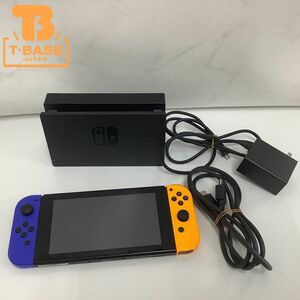 1円〜 動作確認済み 初期化済み ニンテンドースイッチ HAC-001 ネオンパープル、オレンジ 本体