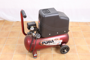 【動作未確認】藤原産業 PUMA SR-101 SR-L15MPT Pneumatic Tool SK11 PUMA エアー コンプレッサー タンク容量15L 010JYMJH24