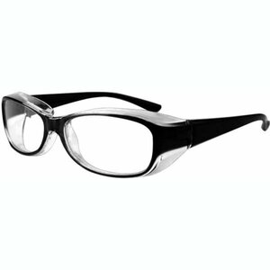 【vaps_2】花粉メガネ 《ブラック》 多機能眼鏡 アイサポーター 防塵メガネ 紫外線 粉塵 PM2.5 対策 メンズ レディース 送込