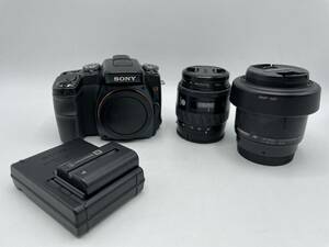 Sony / ソニー DSLR-A100 / MINOLTA AF 35-105mm 1:3.5-4.5 / TAMRON AF 28-80mm 1:3.5-5.6 / 充電器・予備バッテリー【ETZN126】