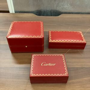 CARTIERおまとめ ジュエリークリーニングセット1点 空箱二点ジュエリー ボックス BOX カルティエ 箱あり ジュエリークリーナ ブラシ 