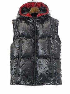 MONCLER モンクレール AGNEAUX GILET ダウンベスト ブラック 0 F20911A51C00 68950 IT2BVF5MC3HK