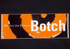 Botch★We Are the Romans★大21cm/オレンジ★ステッカー★