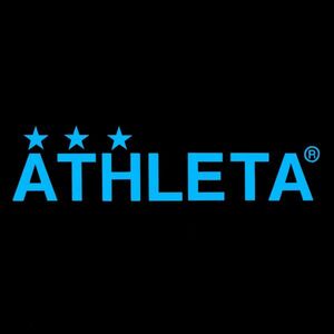 送料0★【ATHLETA】アスレタ英字ロゴ-10cm★　サッカー、フットサル、ＳＯＣＣＥＲ、Futsalステッカーシール(3)