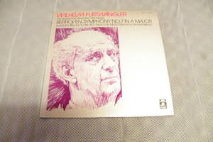 U-55　LP　ウィルヘルム・フルトヴェングラー指揮　ベートーヴェン　交響曲第７番イ長調/ワーグナー　楽劇「ニュールンベルクの名歌手」