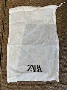 未使用 ZARA - 巾着袋 約210 x 310mm - ザラ クリックポスト可185円