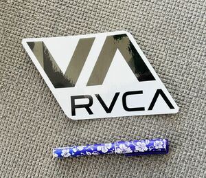 ハワイ 正規品 RVCA ステッカー 13 cm× 10.5 cm 耐水 防水 加工 Hawaii team Limited ライダー サーフボード 車 その他 ルカ ルーカ 本物