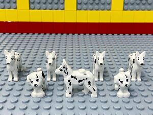 ☆ダルメシアン☆ レゴ　動物ミニフィグ　犬　ペット　( LEGO 人形 シティ フレンズ 101匹わんちゃん　C50706